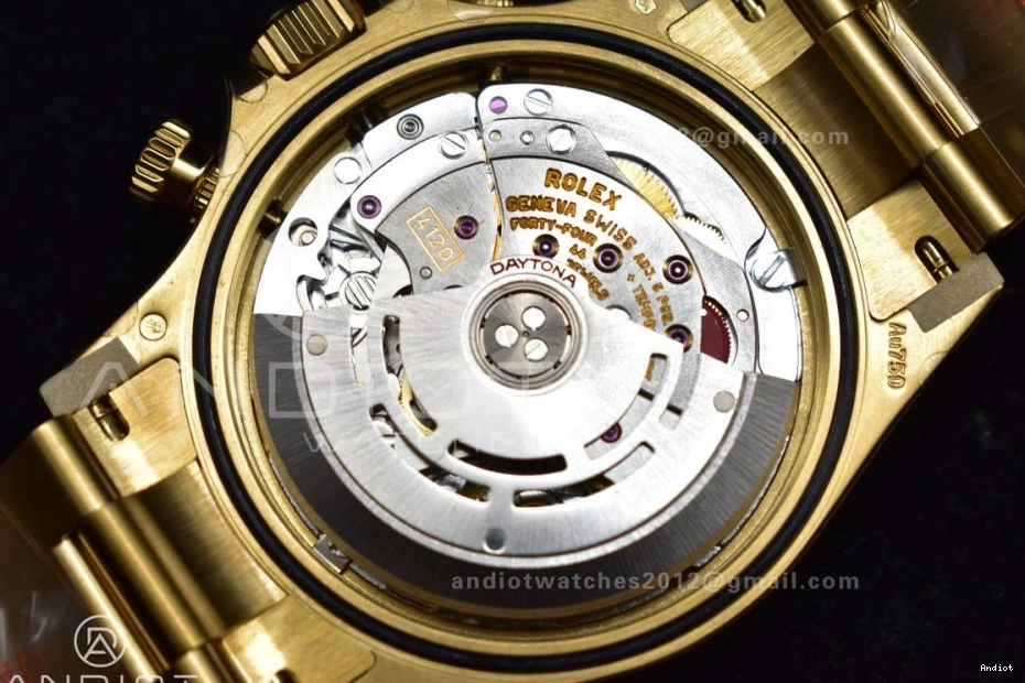 116505 Stylish Bracelet V Edition 1:1 Black Dial SA4130 Clean Best Daytona Markers on 399 YG YG 0727